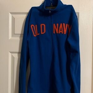 Old Navy Men’s Royal blue Full Zip fleece